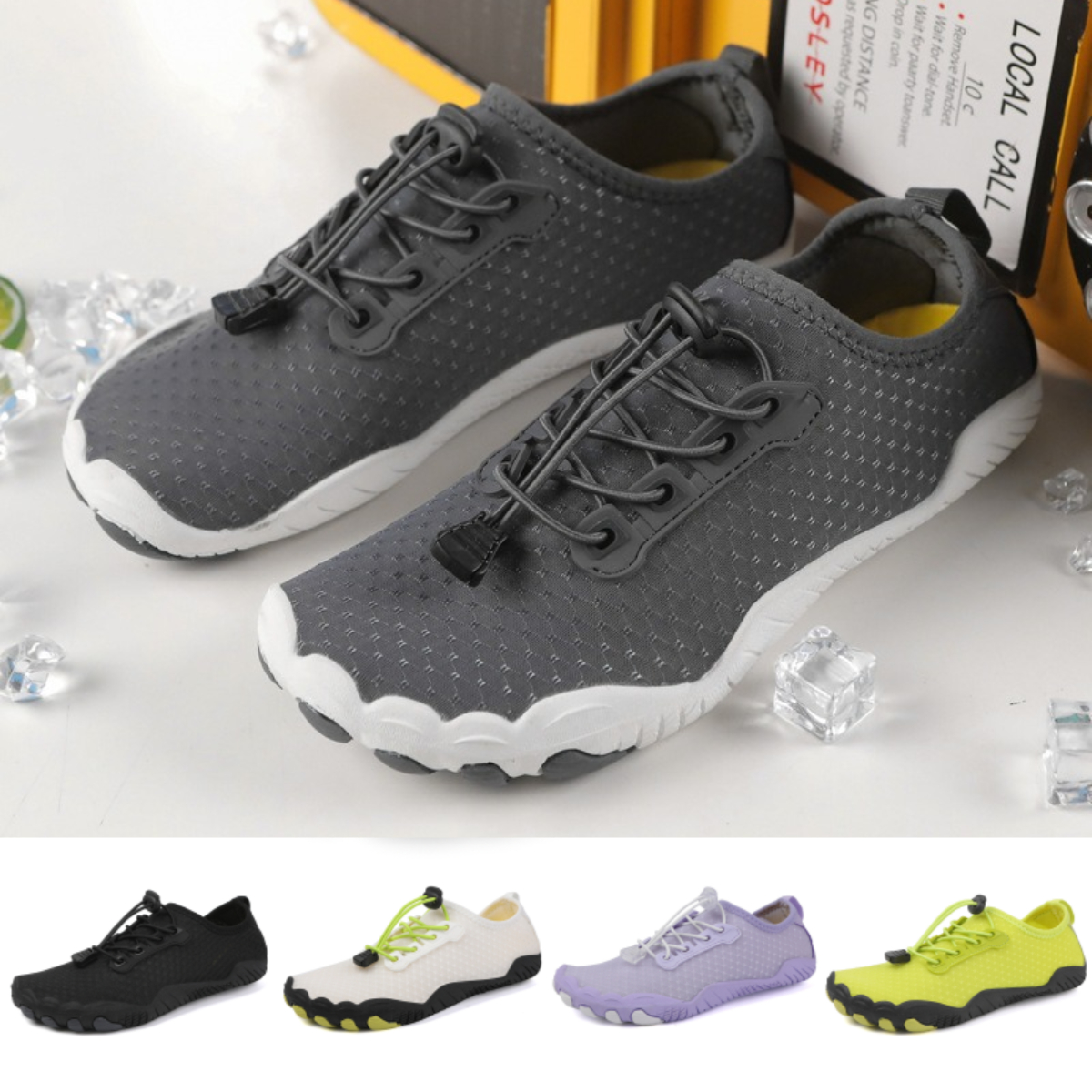 👟Copper-Infused Grounding Barefoot Shoes-Casual（Skin Pro with Copper）