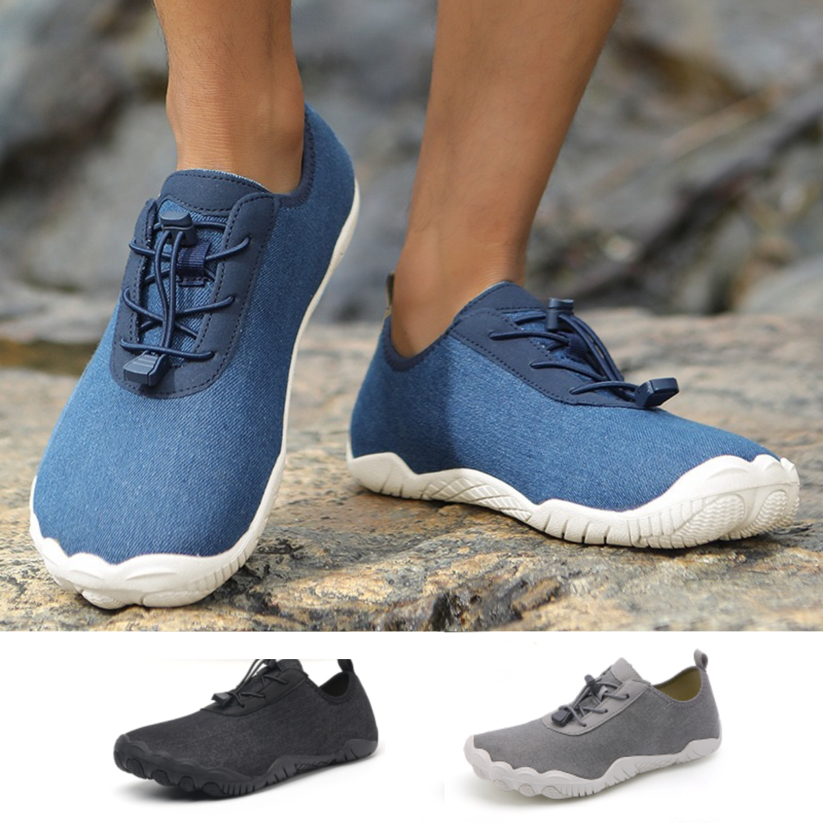 👟Copper-Infused Grounding Barefoot Shoes-Roam（Skin Pro with Copper）