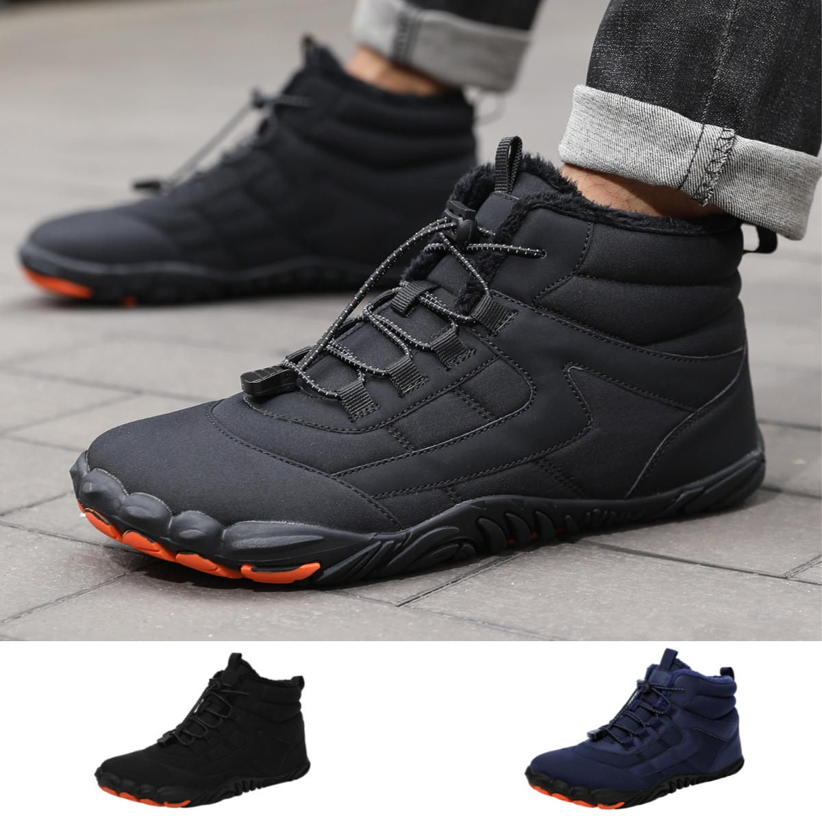 BareBliss - Non-slip & Carbon Fiber Waterproof Winter Barefoot Shoes (Unisex)