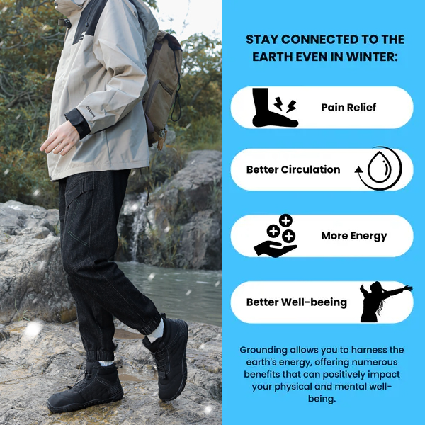 ❄️ArcticStride- Non-slip & Carbon Fiber Waterproof Winter Barefoot Shoes (Unisex)