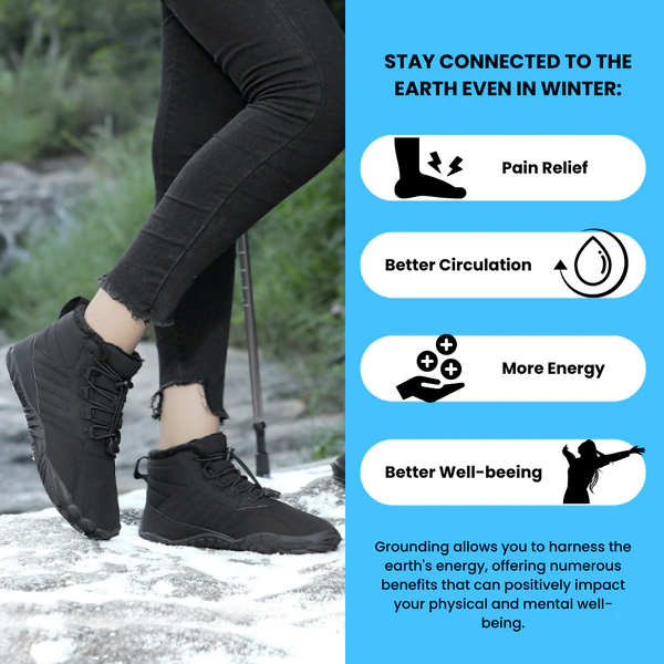 Caspar Pro - Non-slip & Waterproof Winter Barefoot Shoe (Unisex)