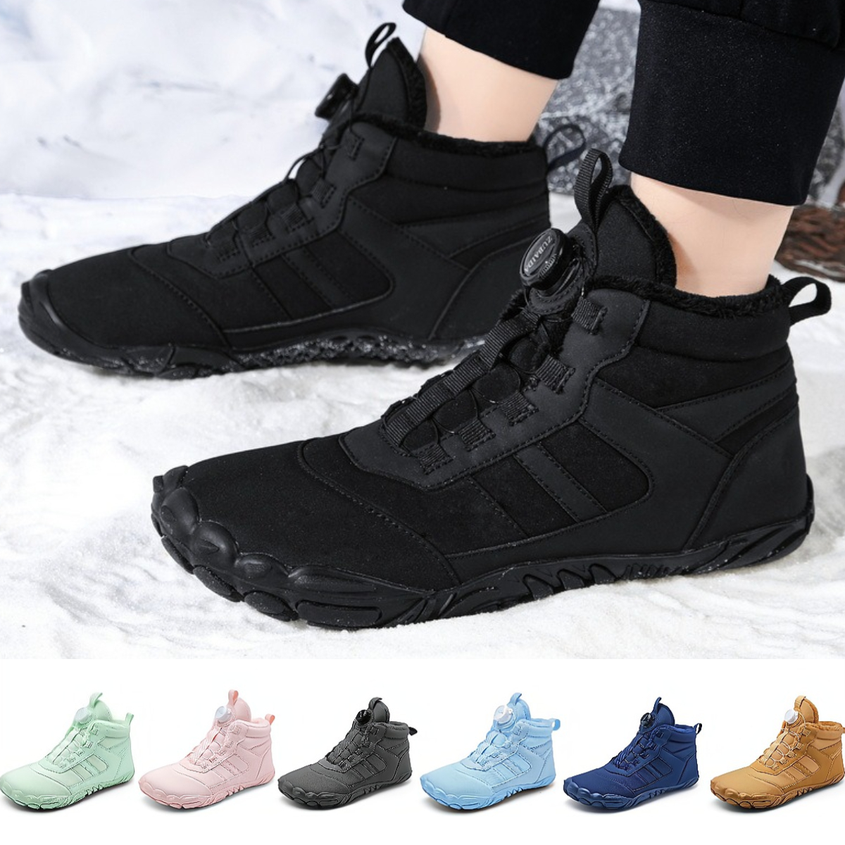 CoolStep - Non-slip & Waterproof Winter Grounding Barefoot Shoes (Unisex)