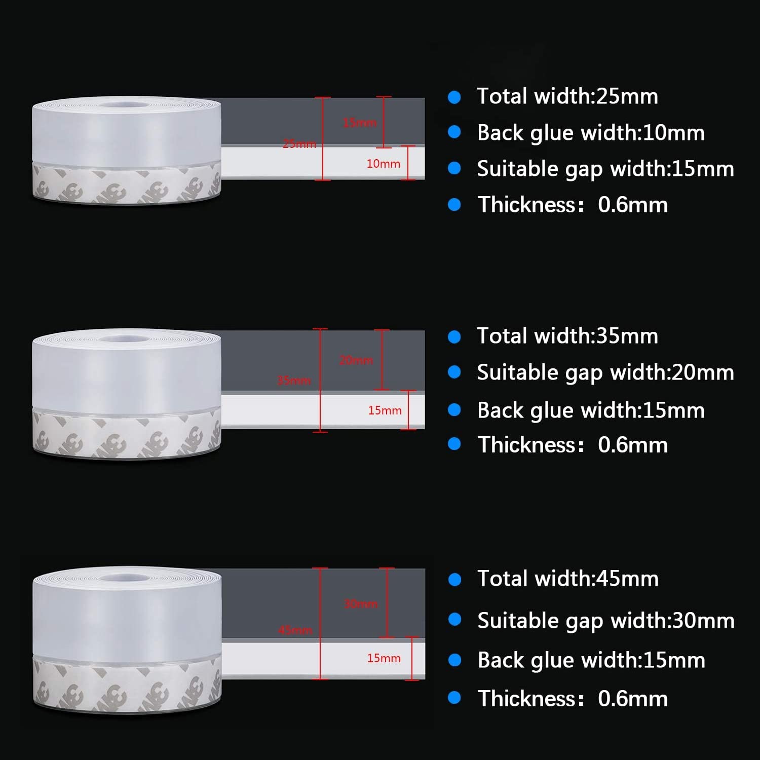 🔥BUY 1 GET 2 FREE（3 PCS）--Window & Door Seal Strip