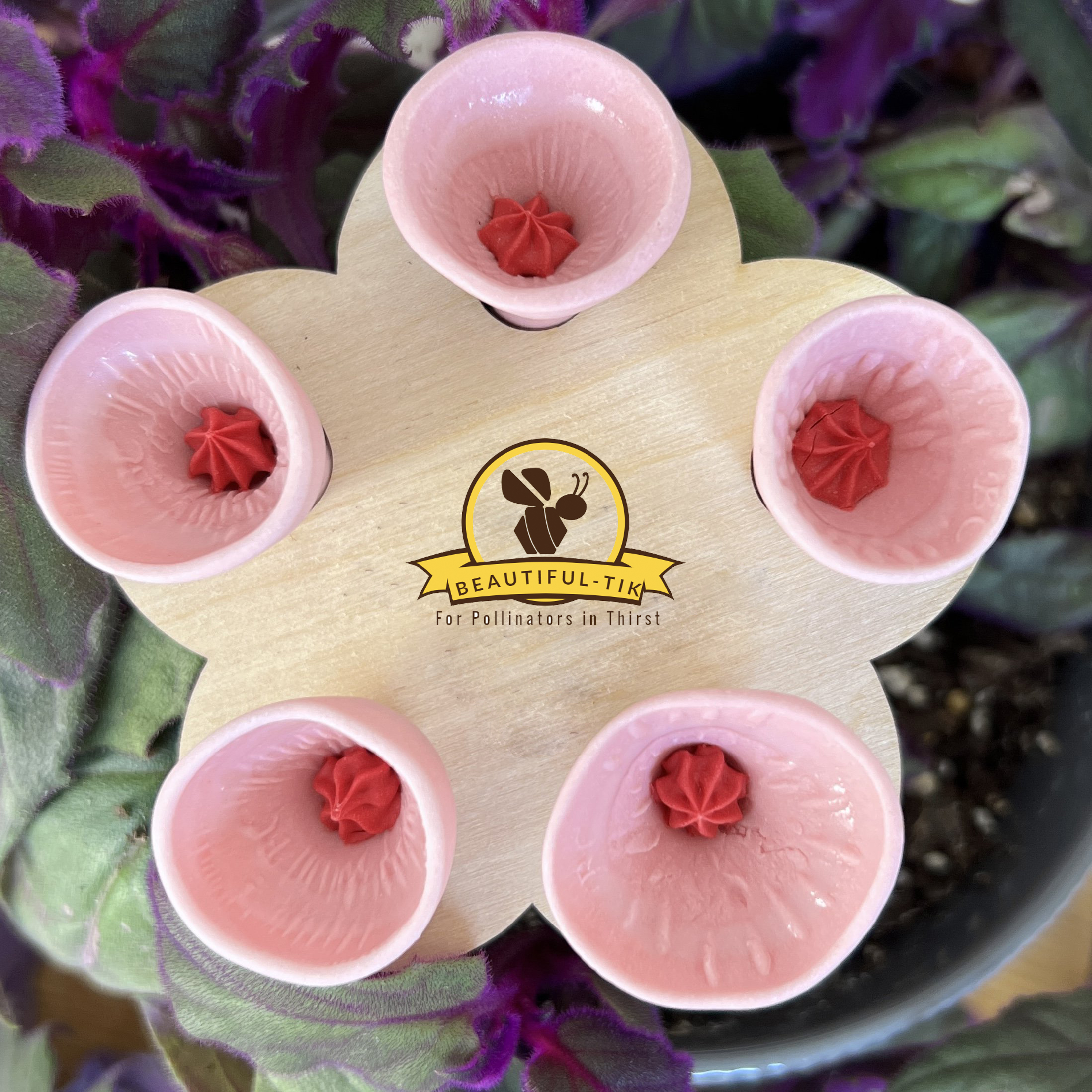 👍Last Day Promotion 60% OFF💥Bee Insect Drinking Cup 5-pack