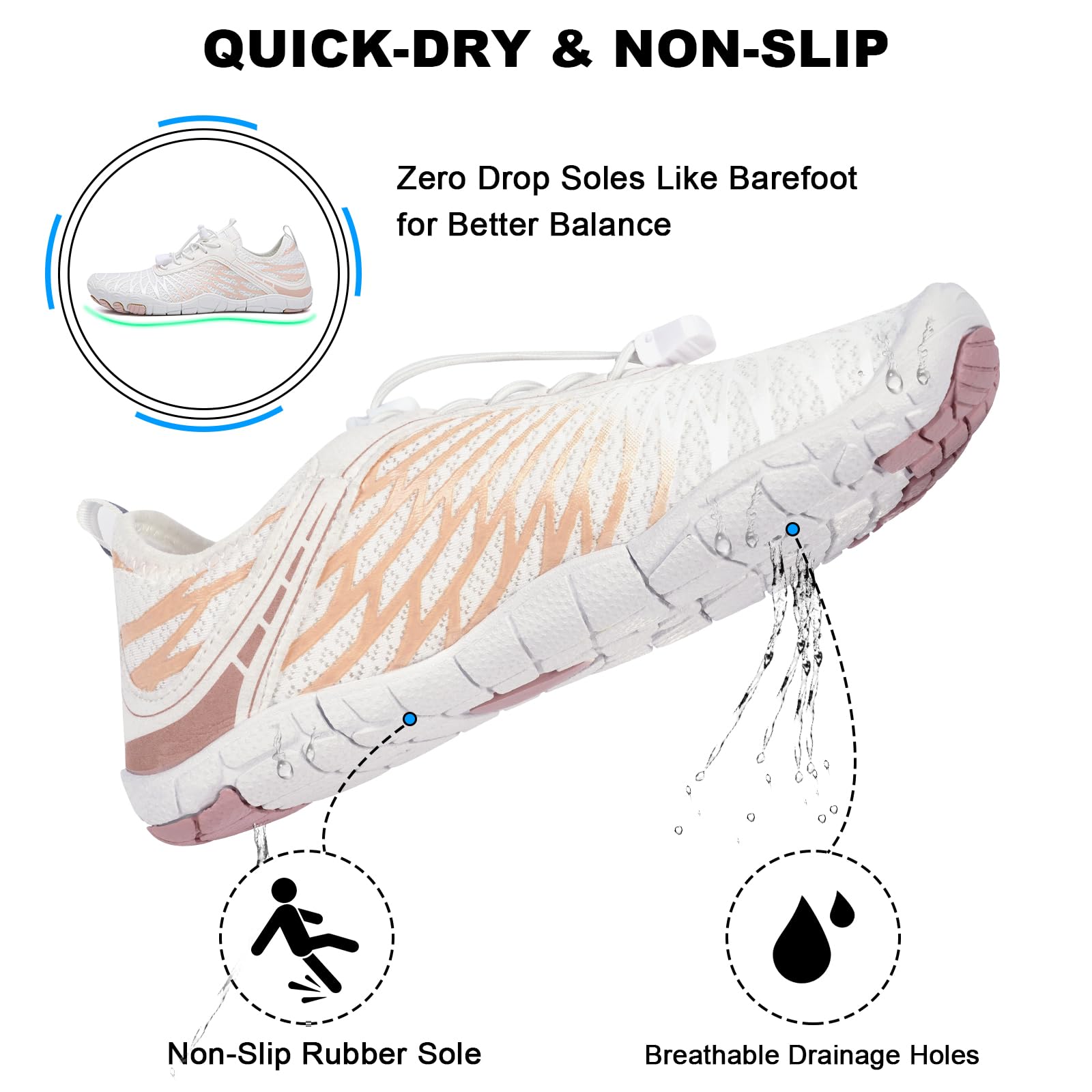 🔥BIGGEST SALE OF THE YEAR 🔥Copper-Conductive Grounding Minimalist Shoe - All-Terrain