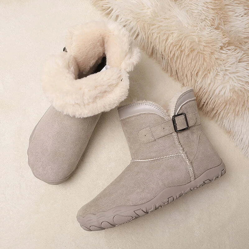 ❄️50% OFF-Snug Boot - Non-slip & Waterproof Winter Barefoot Boots with Orthopedic Arch Support(Unisex)
