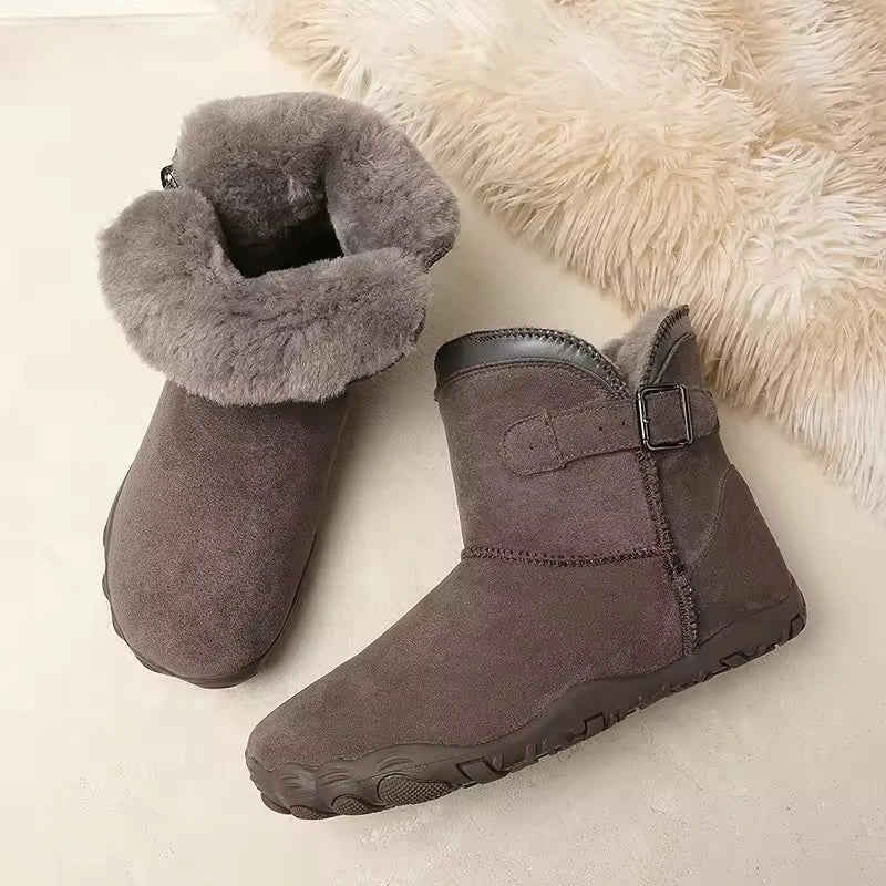 ❄️50% OFF-Snug Boot - Non-slip & Waterproof Winter Barefoot Boots with Orthopedic Arch Support(Unisex)