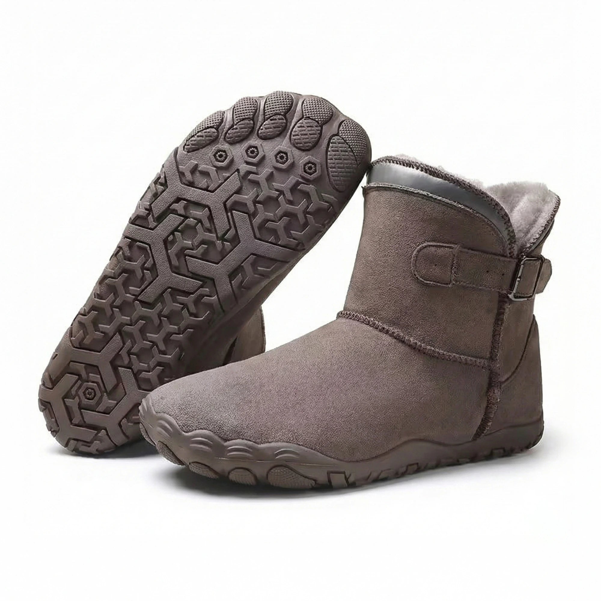 ❄️50% OFF-Snug Boot - Non-slip & Waterproof Winter Barefoot Boots with Orthopedic Arch Support(Unisex)