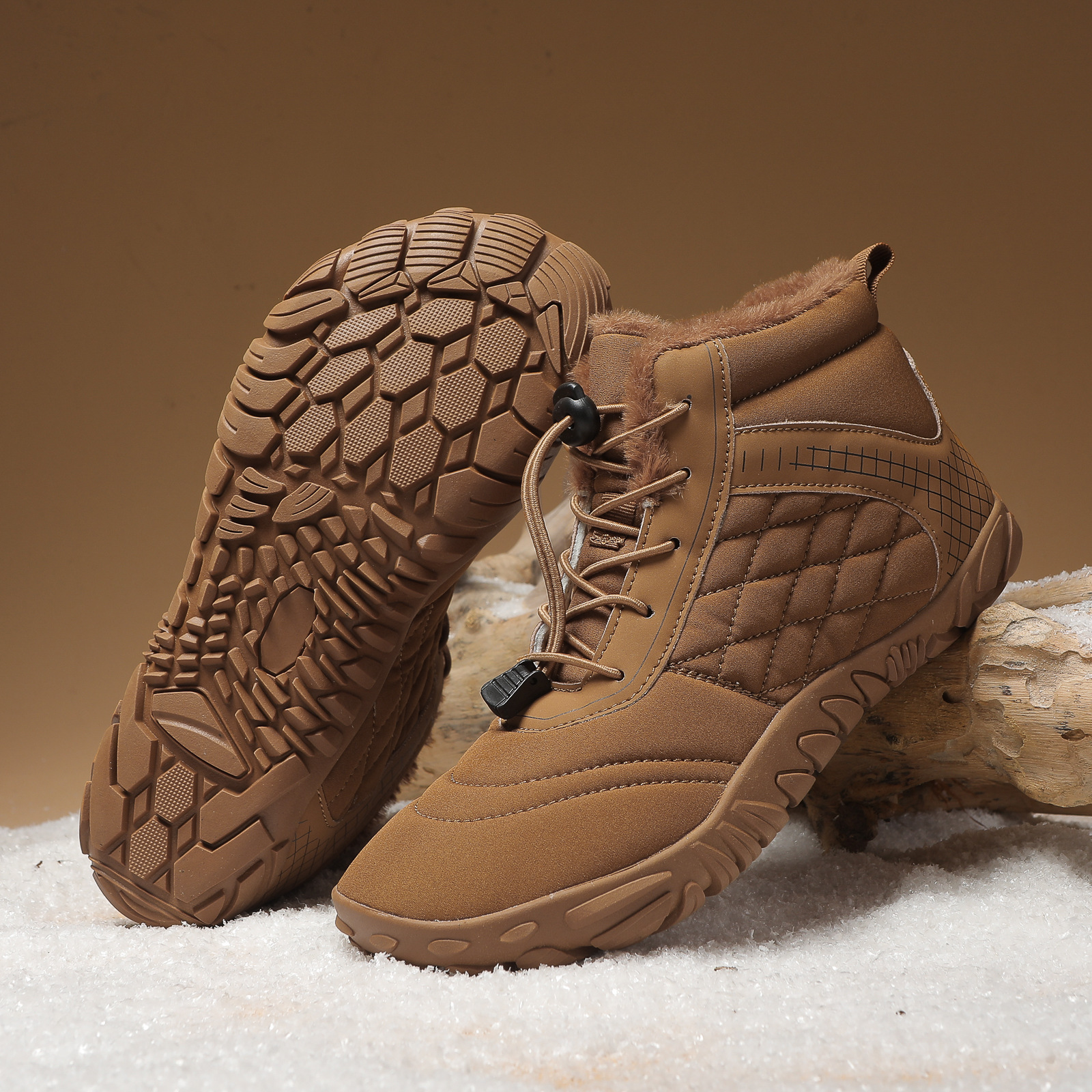 ❄️ArcticStride- Non-slip & Carbon Fiber Waterproof Winter Barefoot Shoes (Unisex)