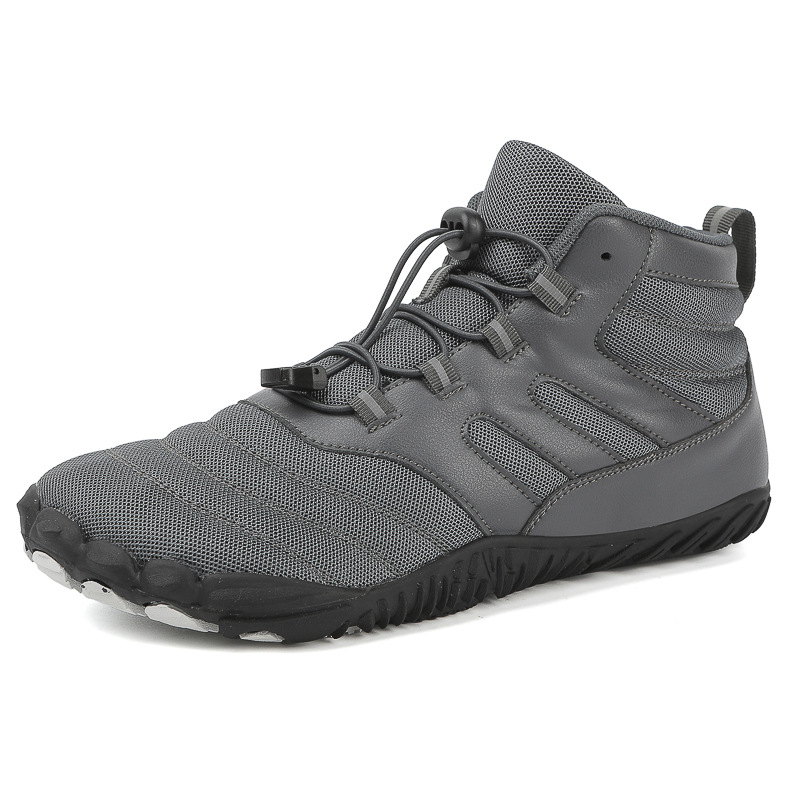 Grey Glide- Non-slip & Carbon Fiber Waterproof Winter Barefoot Shoes (Unisex)
