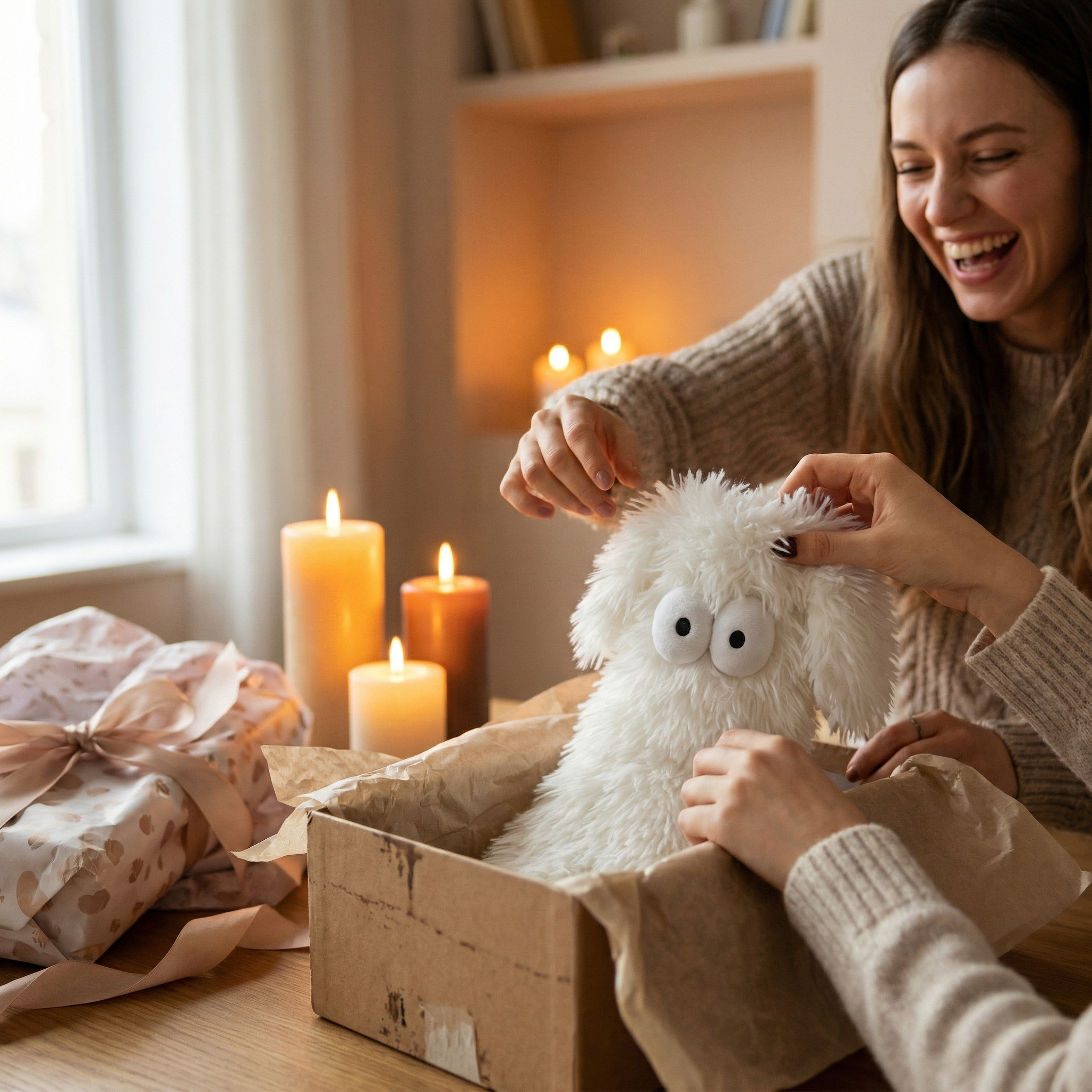 💗LAST DAY SALE 50% OFF⚡50K+ SOLD💕Fuzzlo – Fluffy Monster Home Socks