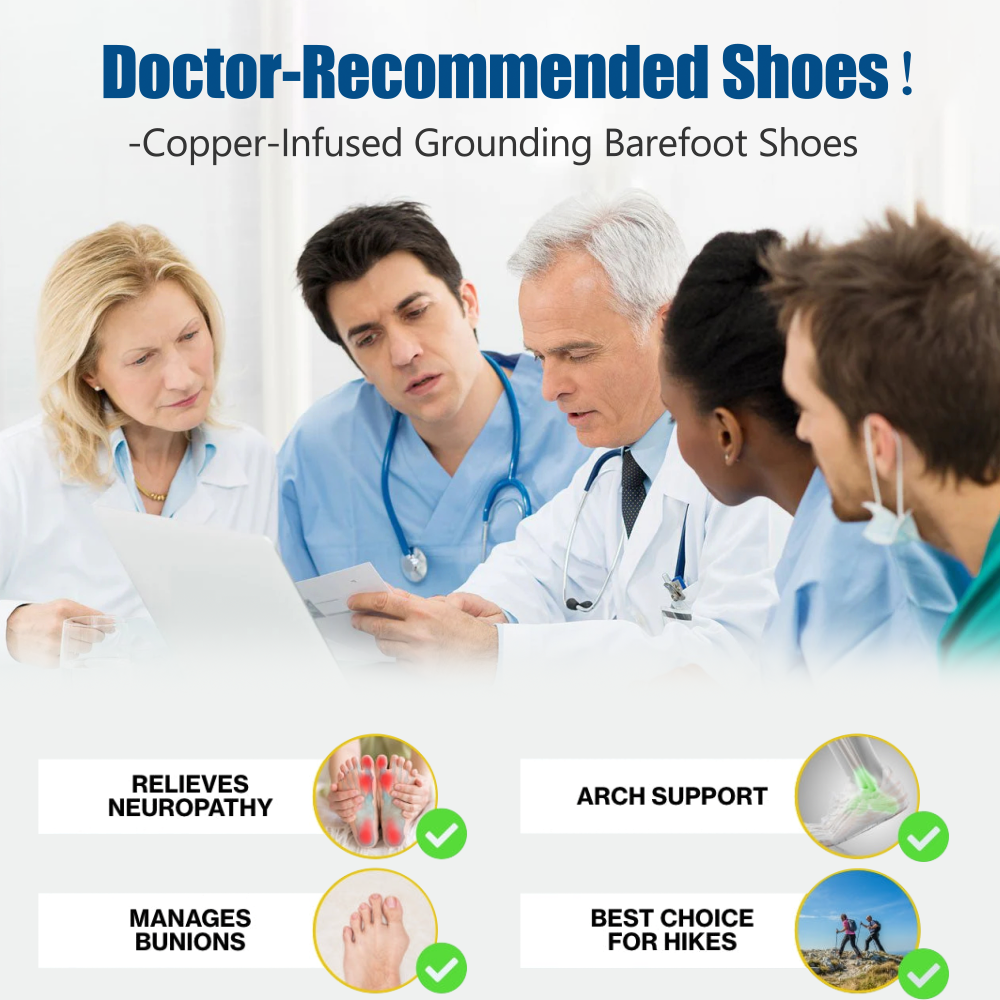 👟Copper-Infused Grounding Barefoot Shoes-Sports（Skin Pro with Copper）