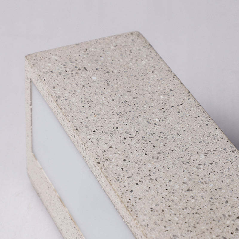 Edge Minimalism LED Metall Vägglampa Utomhus Trägård
