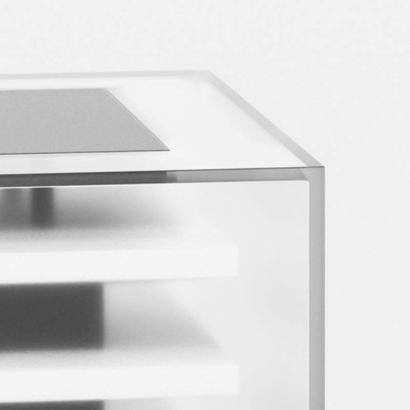 Riley Design Minimalistisk Rektangulär Solcell Metall LED Utomhusbelysning Trädgård