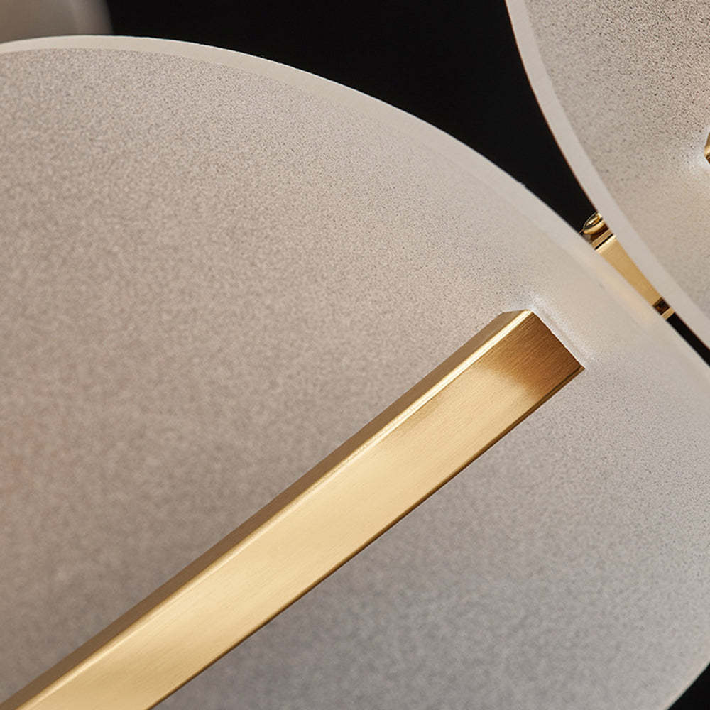 Bella Modern Ring, Modern Design Metall LED Pendellampor, Sovrum/Matsal Guld/Vit