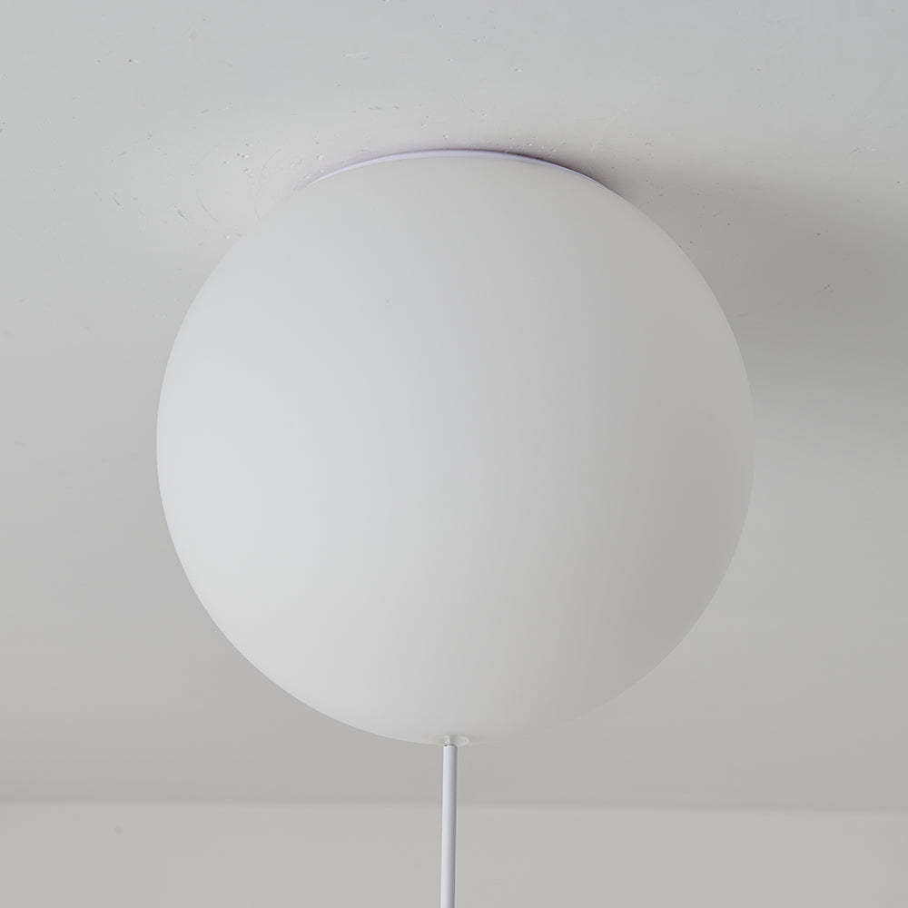 Fateh Astronaut Ballong Taklampa Plafond, Flerfärgad, Akryl, Grå/Vit, Sovrum