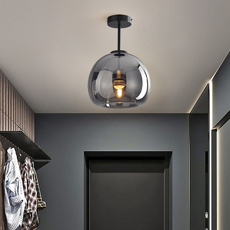 Sanna Modern Design Taklampor/Pendellampor Glas Guld/Svart Sovrum