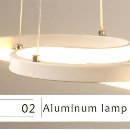 Louise Modern Design LED Pendellampor Musiknot Svart/Vit Guld Järn/Silikonlist Vardagsrum/Sovrum