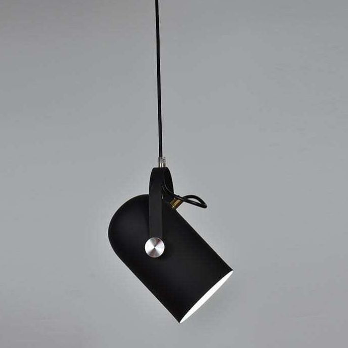 Morandi Modern Lång LED Pendellampa Svart Badrum Vardagsrum