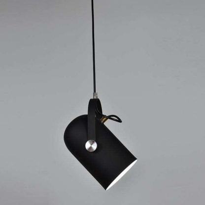 Morandi Modern Lång LED Pendellampa Svart Badrum Vardagsrum