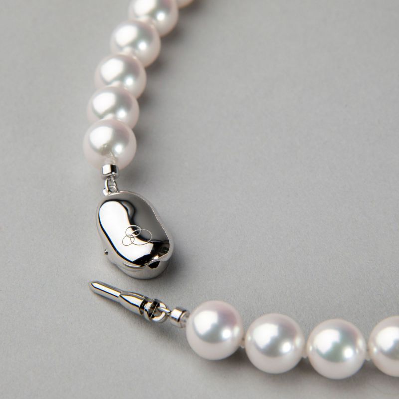 Flower pearl necklace set 8.0-9.0mm -HIGH Quality plus-