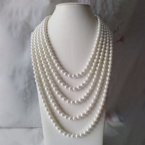 AAAA White South Sea Pearl Necklace