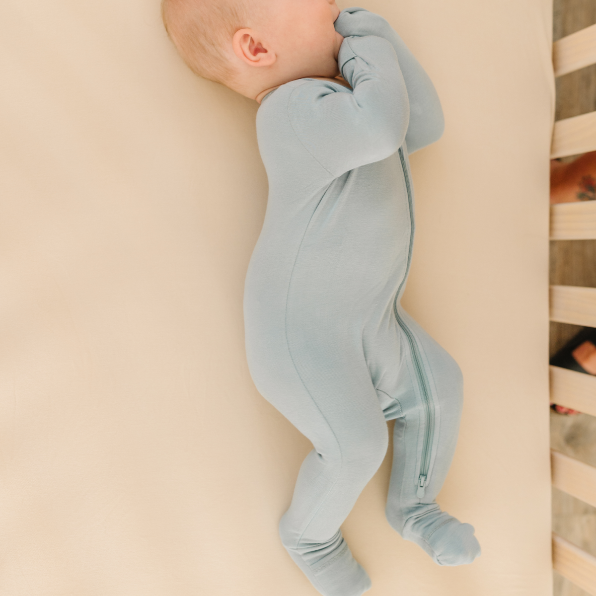 Baby Bamboo Pajamas w/ DreamCuffs