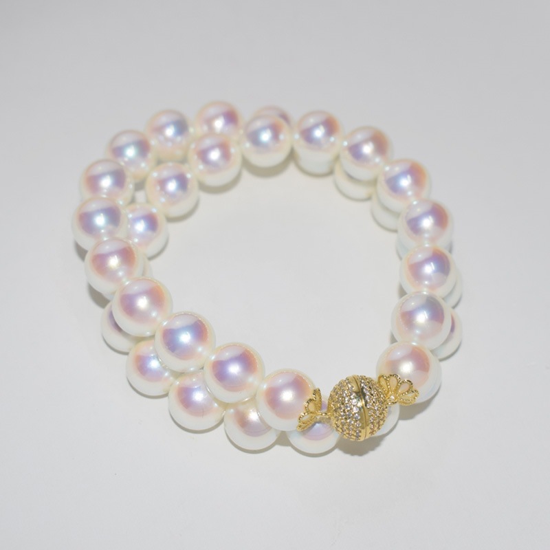 Tennyo Rainbow Akoya Pearl Necklace