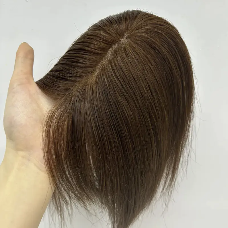 【🔥Limited-time offer】Mini Scalp Topper  2x3 Silk Base Hair Topper | 100% human hair production
