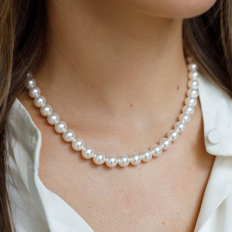 AAA White Venus South Sea Pearl Necklace High-Luster