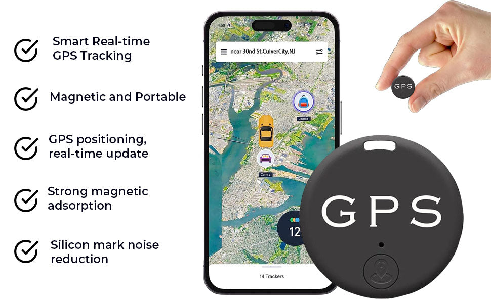 HOT SALE🔥 EasyFind Mini Magnetic GPS Tracker 70% off Flash Sale - Unlimited Distance, US & Worldwide!