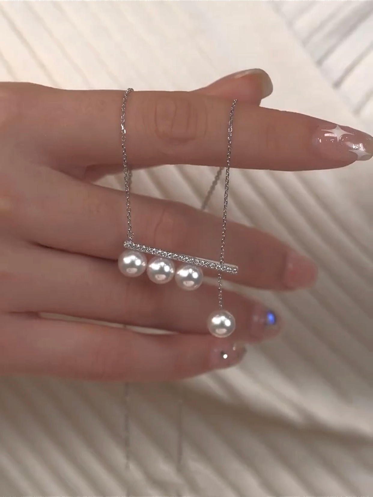 Avyanna Pearl Necklace | 24k Gold Plated