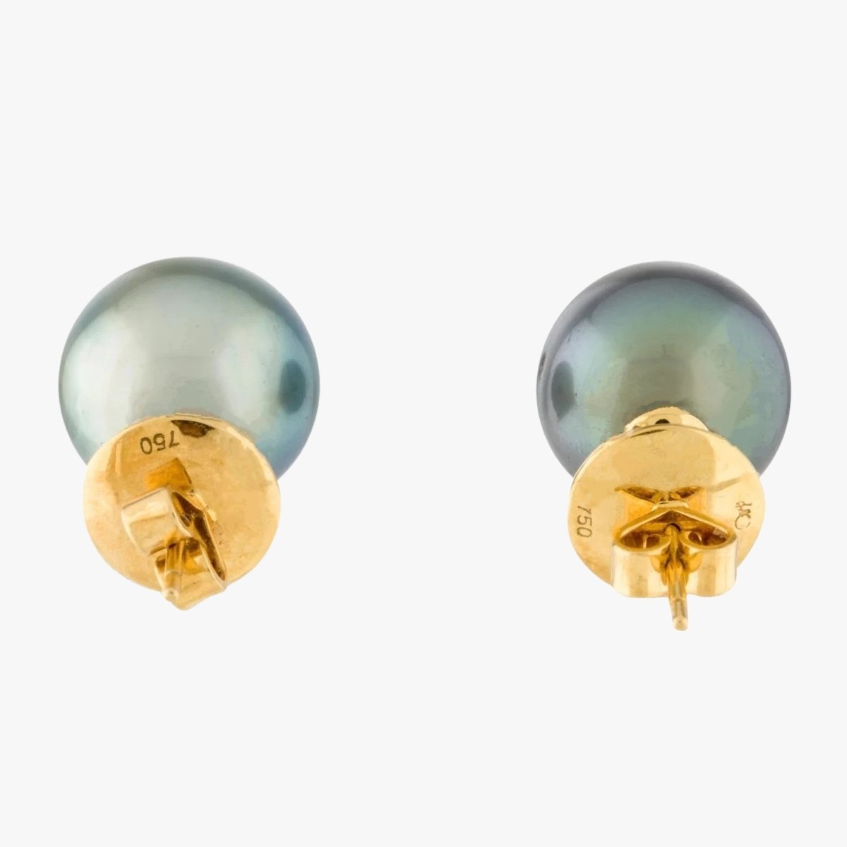 13-14mm Tahitian Pearl Stud Earrings