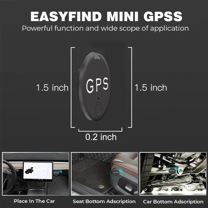 HOT SALE🔥 EasyFind Mini Magnetic GPS Tracker 70% off Flash Sale - Unlimited Distance, US & Worldwide!