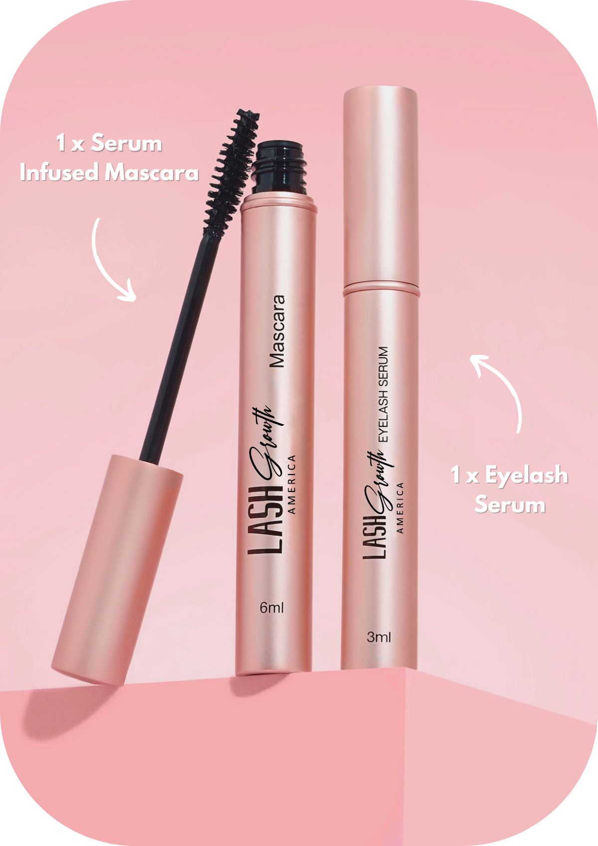 Ultimate Lash Bundle 4D Silk Fiber Mascara