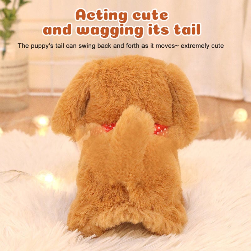 🔥ONLY TODAY 49% OFF🔥Electric Pet Plush Dog Walking and Barking Toy for Kids