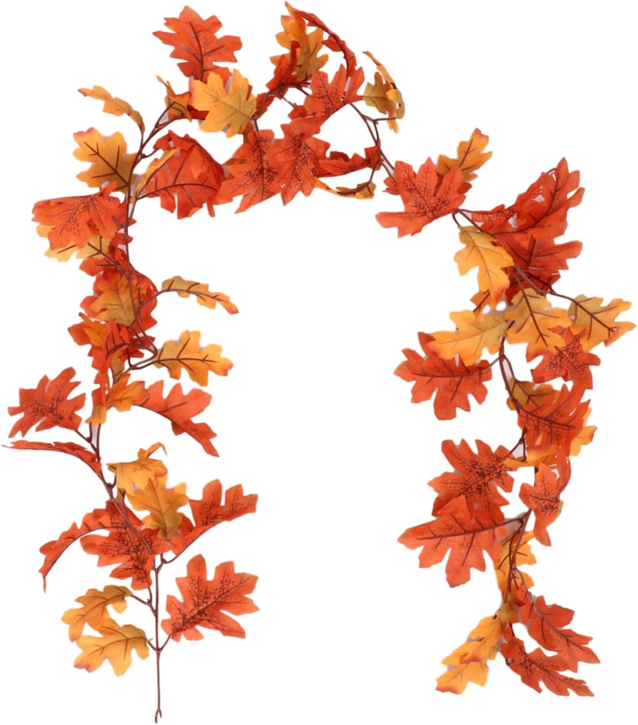 🔥Maple Vine Artificial Maple Leaf Wreath Autumn Maple Leaf Fall Decoration🍂