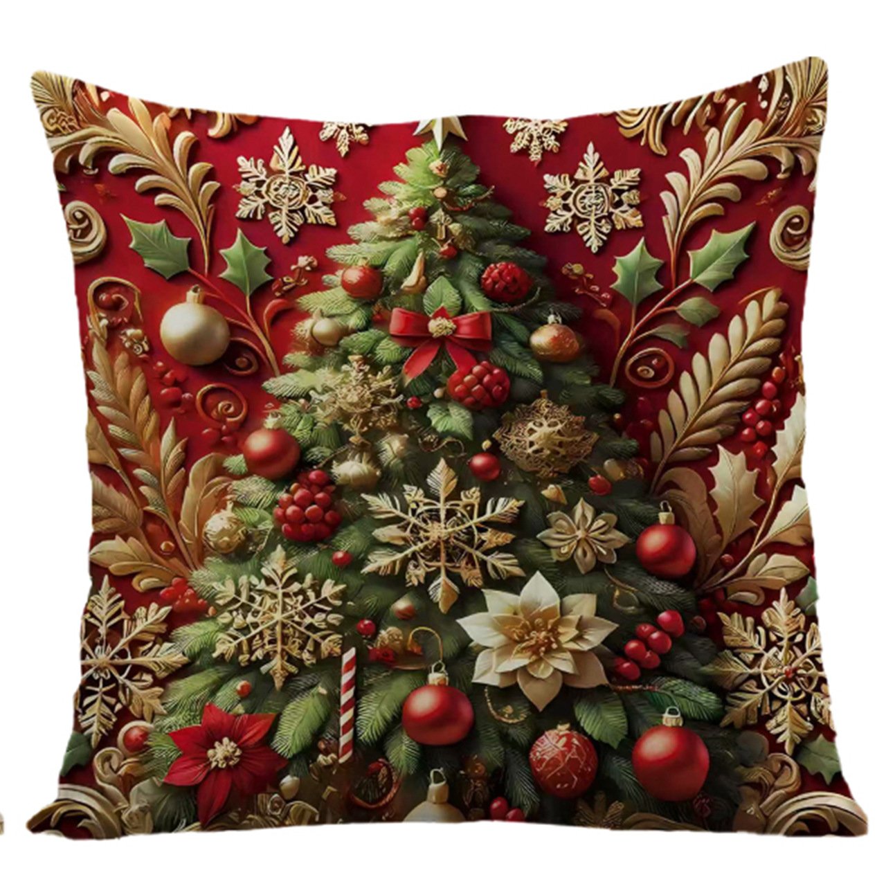 🎅 Christmas Sale – 49% OFF! 🎄 Christmas-themed pillow cover