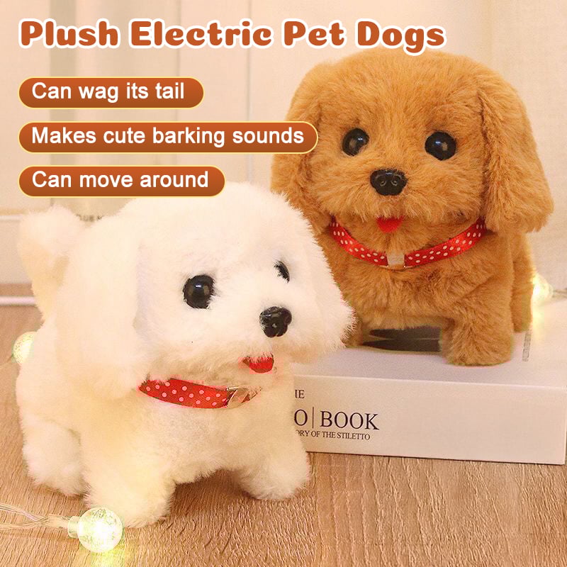 🔥ONLY TODAY 49% OFF🔥Electric Pet Plush Dog Walking and Barking Toy for Kids