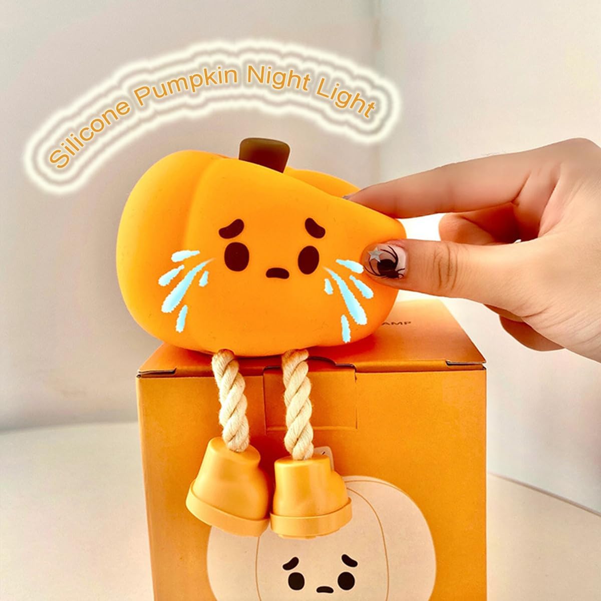 Mr Pumpkin- Animal Silicone Night Light