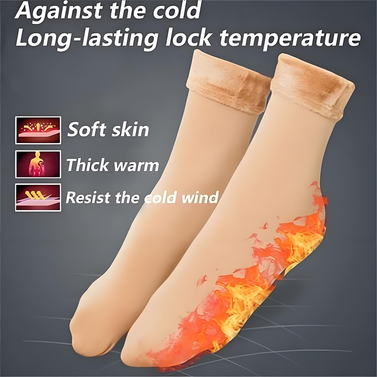 🔥10pcs/5 Pairs Autumn Winter Socks