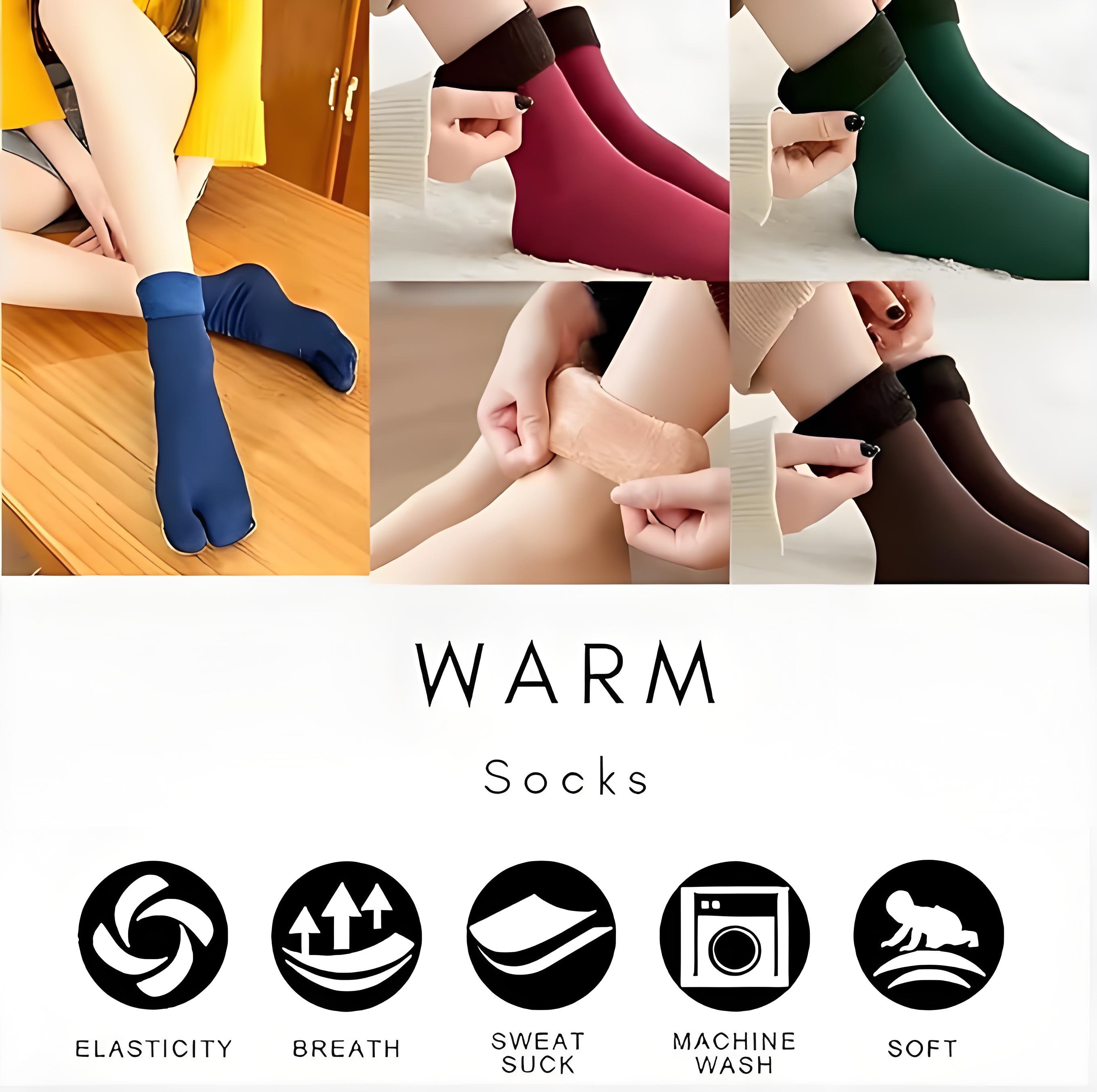 🔥10pcs/5 Pairs Autumn Winter Socks