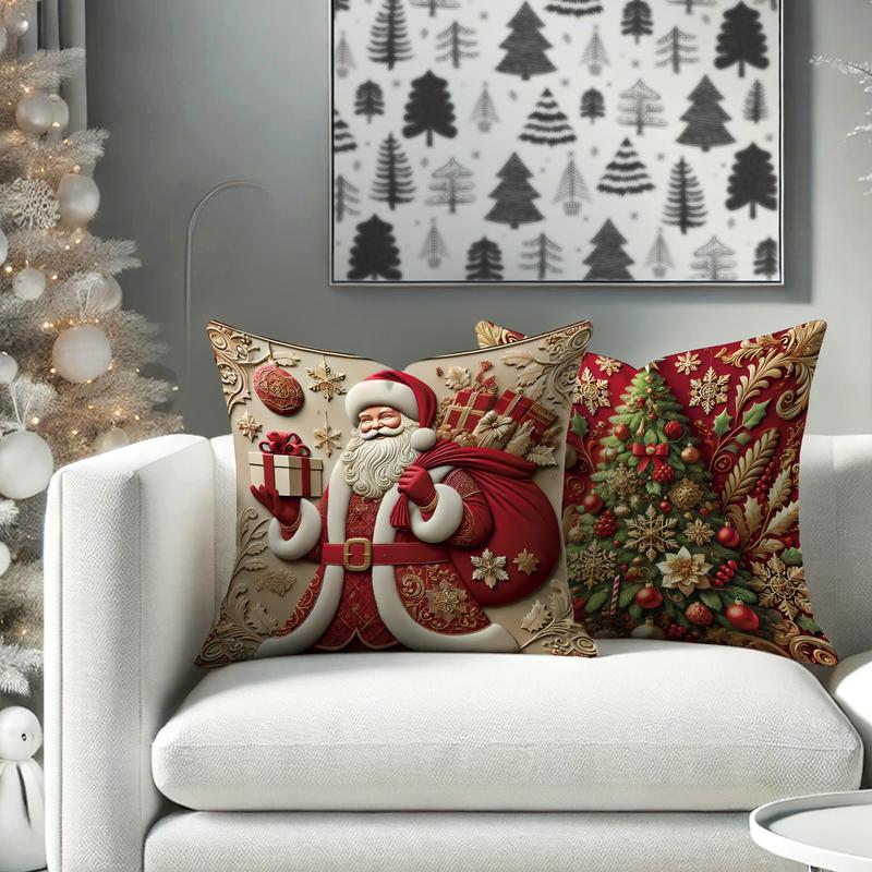 🎅 Christmas Sale – 49% OFF! 🎄 Christmas-themed pillow cover