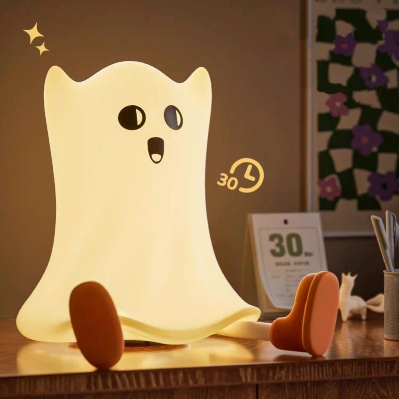 🎃 Halloween pumpkin night light! Cute and soothing✨