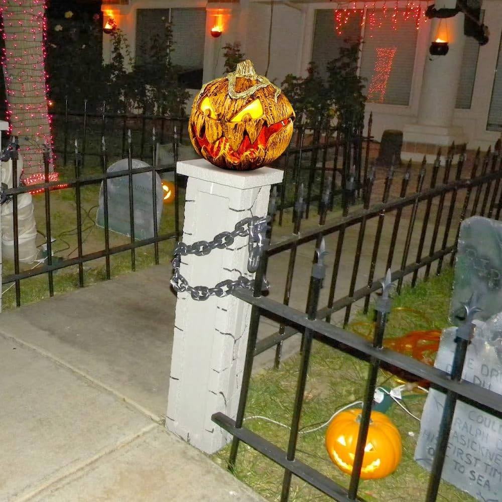 🎃 🎃Halloween Scary Pumpkin With Lights 🎃👻Buy One, Get One Free.