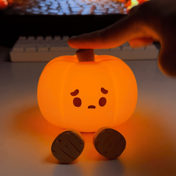 Mr Pumpkin- Animal Silicone Night Light