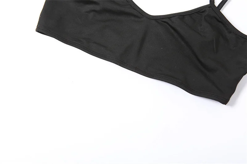 Mesh See Through Women Dress Sexy 3 Piece Set Elegant Fashion Female Clothing Casual Slim Camisole Black Bodycon Skirts