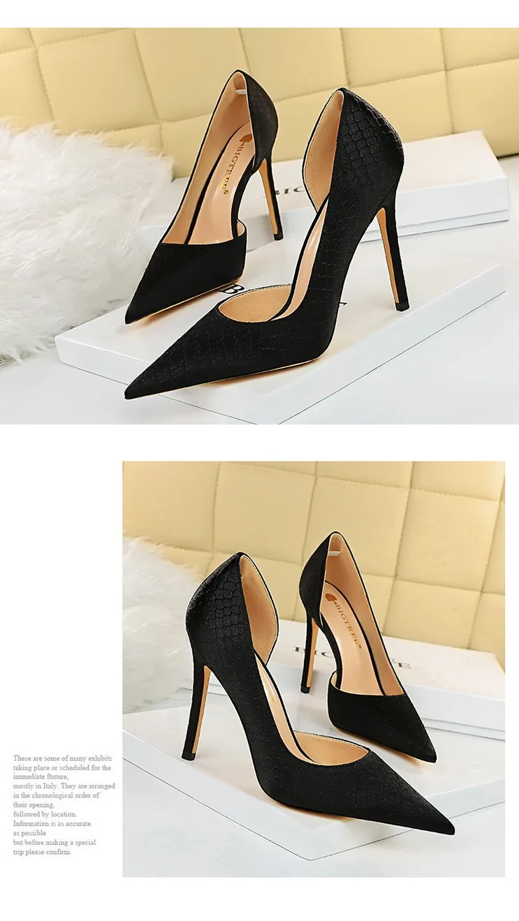 Shoes Designer New Women Pumps Pointed Toe High Heels Ladies Shoes Fashion Heels Pumps Sexy Party Shoes Plus Size 43