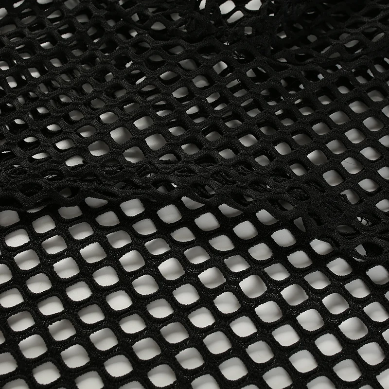 Summer Mesh Sexy T Shirt Women Hollow Out Smocked Crop Tops Long Sleeve Hoodies Tees Shirt Fishnet T-shirt Ladies 17 Summer Mesh Sexy T Shirt Women Hollow Out Smocked Crop Tops Long Sleeve Hoodies Tees Shirt Fishnet T-shirt Ladies