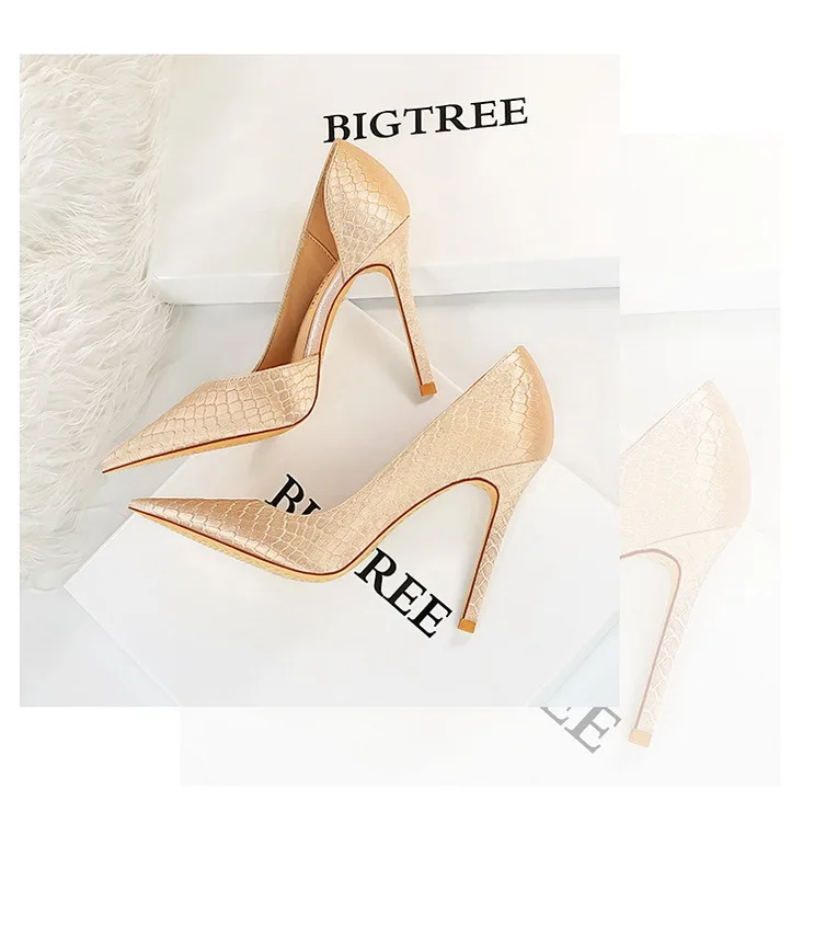 Shoes Designer New Women Pumps Pointed Toe High Heels Ladies Shoes Fashion Heels Pumps Sexy Party Shoes Plus Size 43